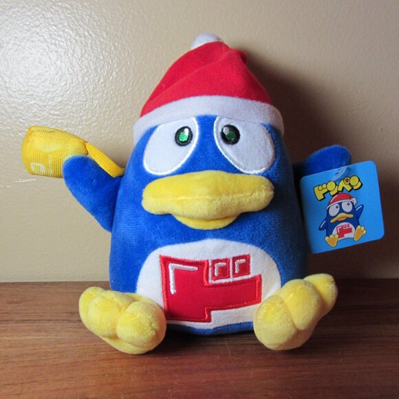 plush blue penguin NWT imported pan pacific international Don Don Donki (W4524)